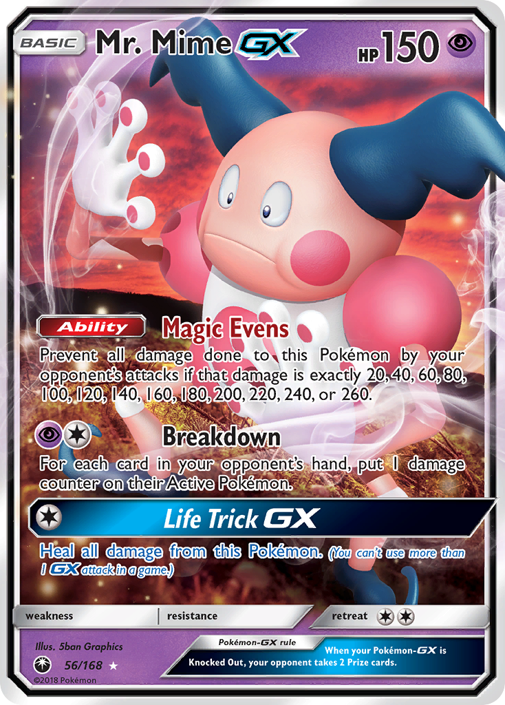 Mr. Mime GX (56/168) [Sun & Moon: Celestial Storm] | Black Swamp Games
