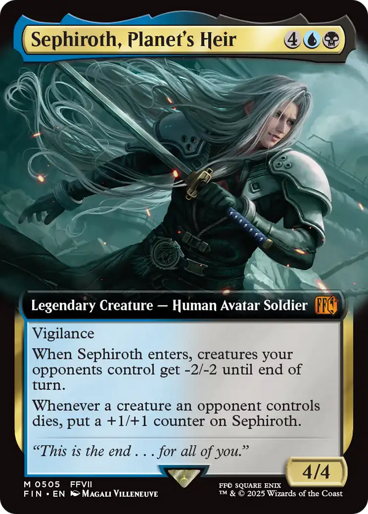 Sephiroth, Planet's Heir (Extended Art) [FINAL FANTASY] | Black Swamp Games