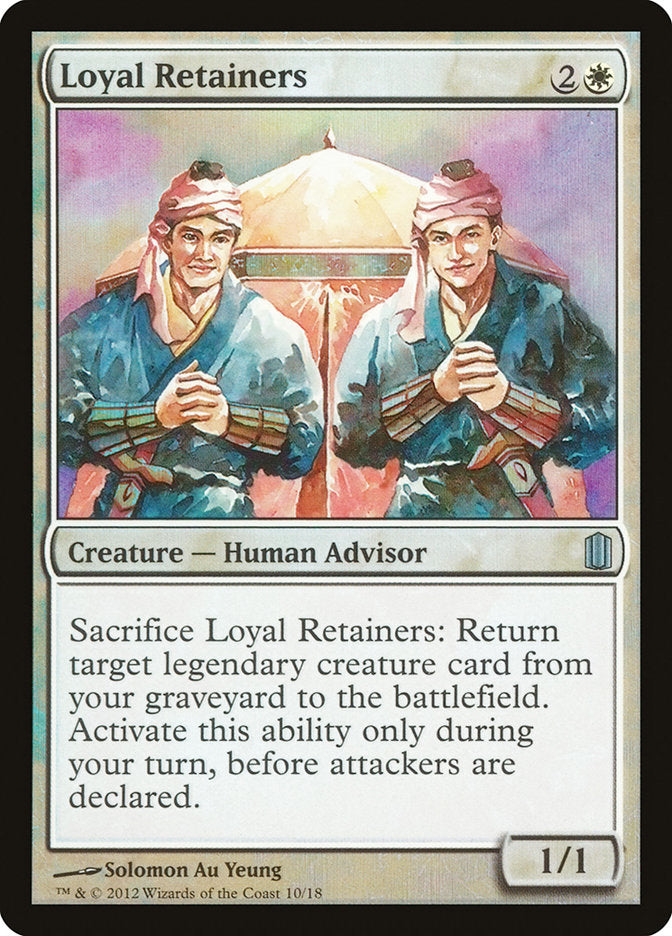 Loyal Retainers [Commander's Arsenal] | Black Swamp Games