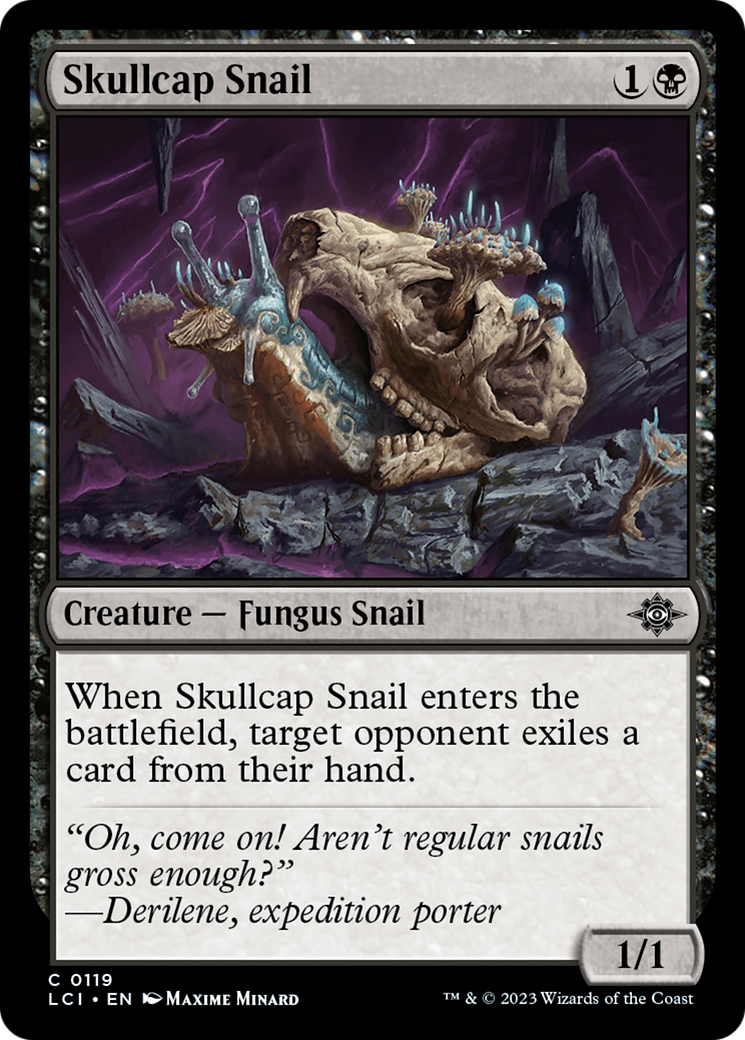 Skullcap Snail [The Lost Caverns of Ixalan] | Black Swamp Games