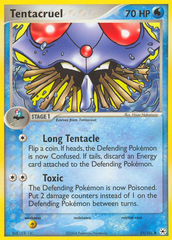 Tentacruel (51/101) [EX: Hidden Legends] | Black Swamp Games