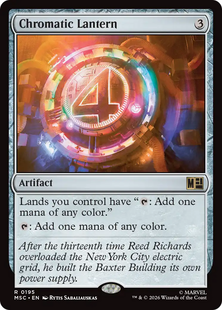 Chromatic Lantern [Marvel Super Heroes Commander] | Black Swamp Games