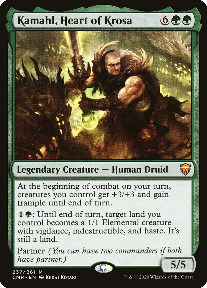 Kamahl, Heart of Krosa [Commander Legends] | Black Swamp Games
