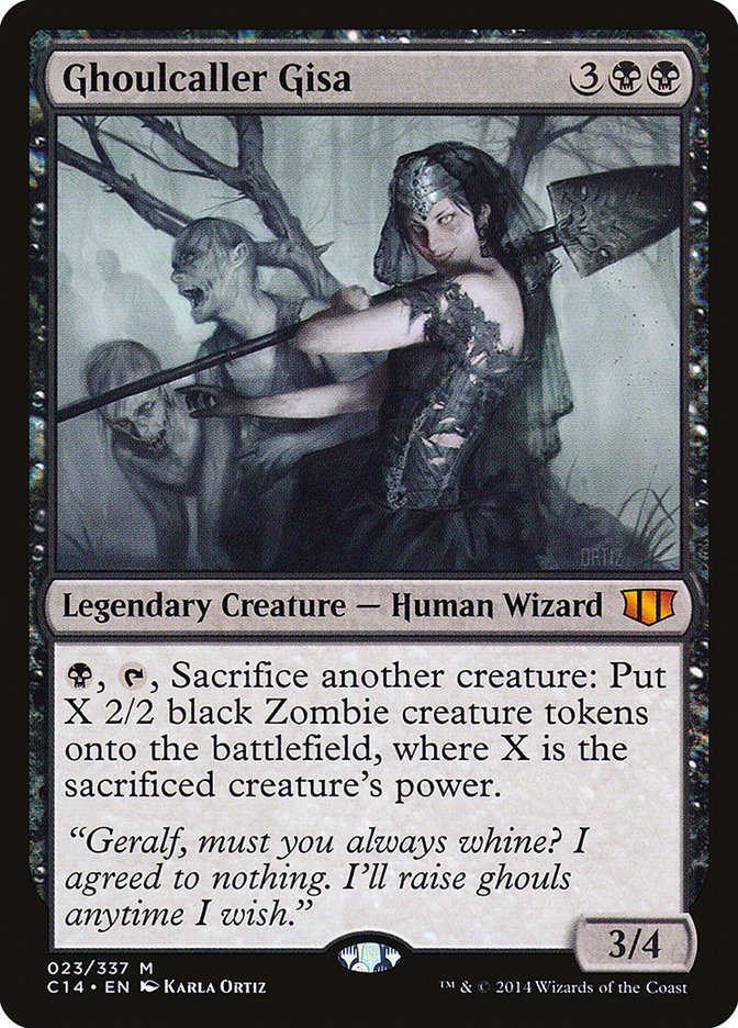Ghoulcaller Gisa [Commander 2014] | Black Swamp Games