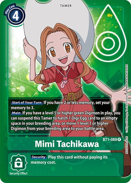 Mimi Tachikawa [BT1-089] (Official Tournament Pack Vol.3) [Release Special Booster Promos] | Black Swamp Games