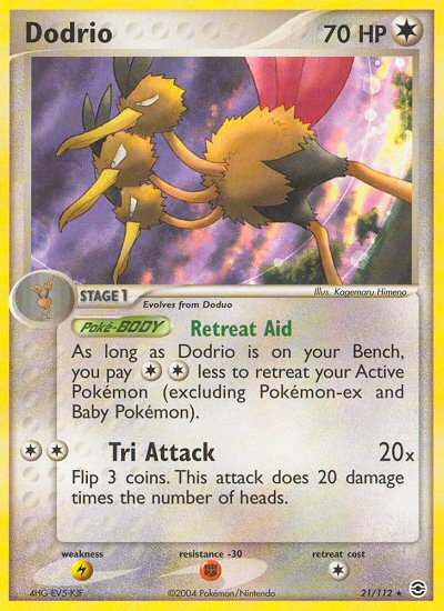 Dodrio (21/112) [EX: FireRed & LeafGreen] | Black Swamp Games