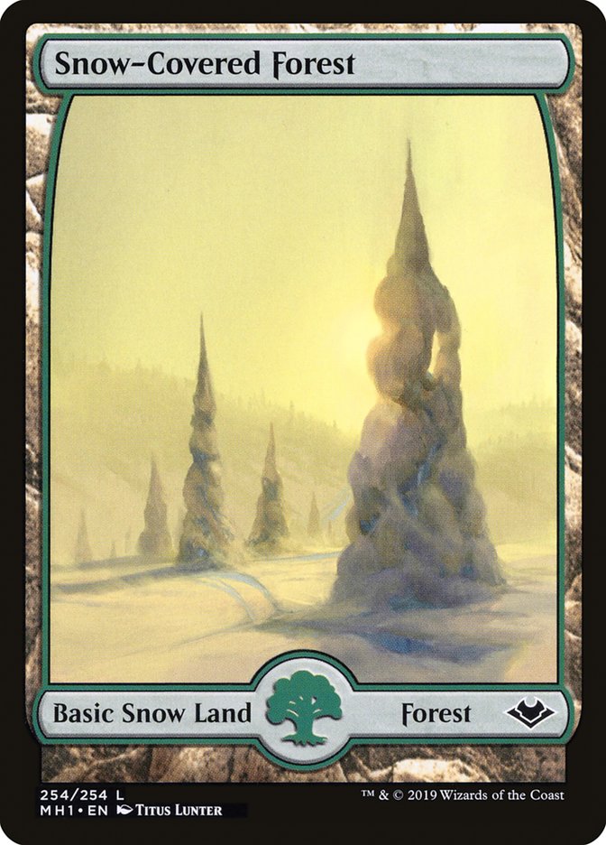 Snow-Covered Forest [Modern Horizons] | Black Swamp Games