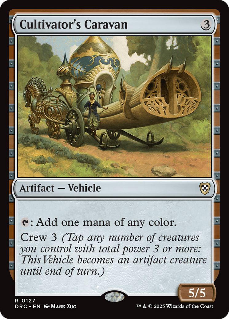 Cultivator's Caravan [Aetherdrift Commander] | Black Swamp Games