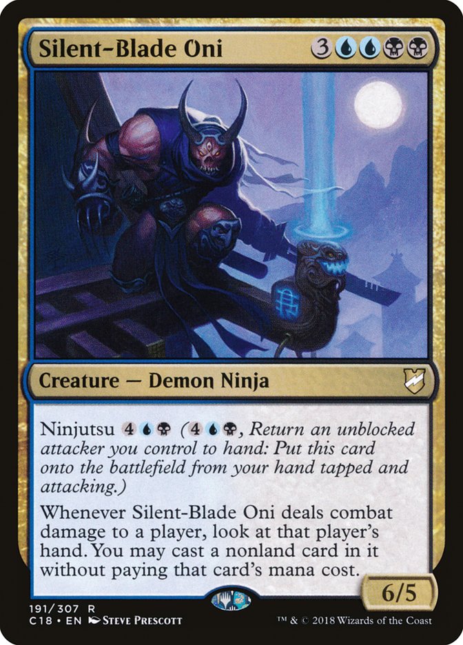 Silent-Blade Oni [Commander 2018] | Black Swamp Games