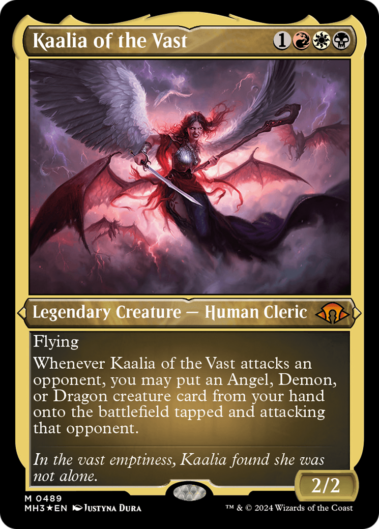 Kaalia of the Vast (Foil Etched) [Modern Horizons 3] | Black Swamp Games