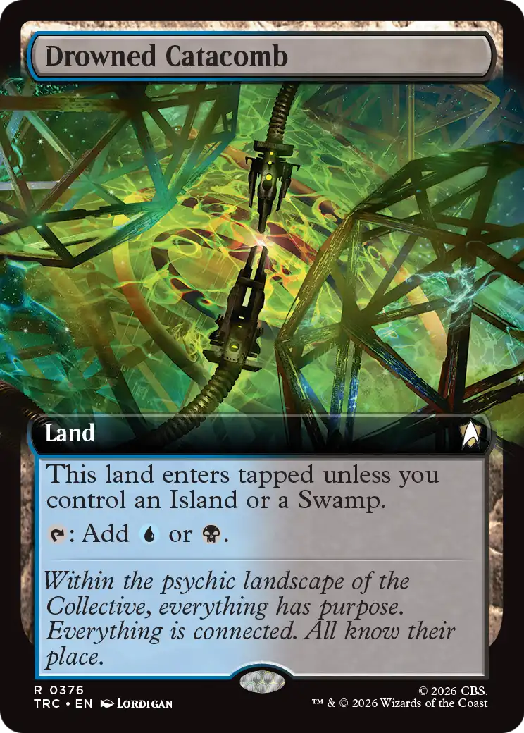 Drowned Catacomb (Extended Art) [Star Trek Commander] | Black Swamp Games