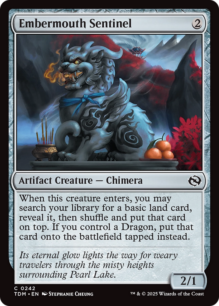 Embermouth Sentinel [Tarkir: Dragonstorm] | Black Swamp Games