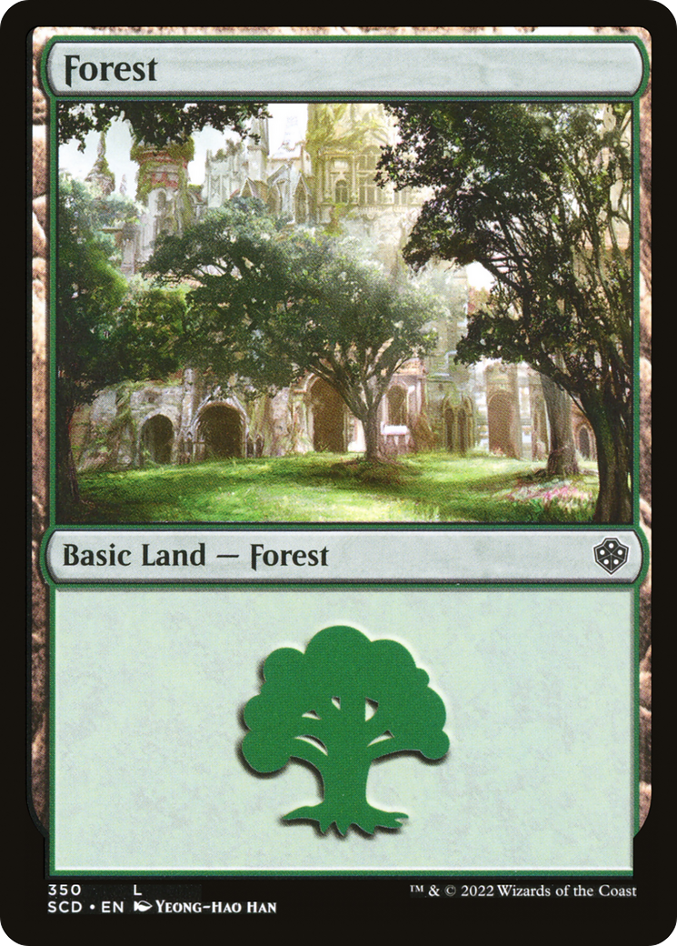 Forest (350) [Starter Commander Decks] | Black Swamp Games