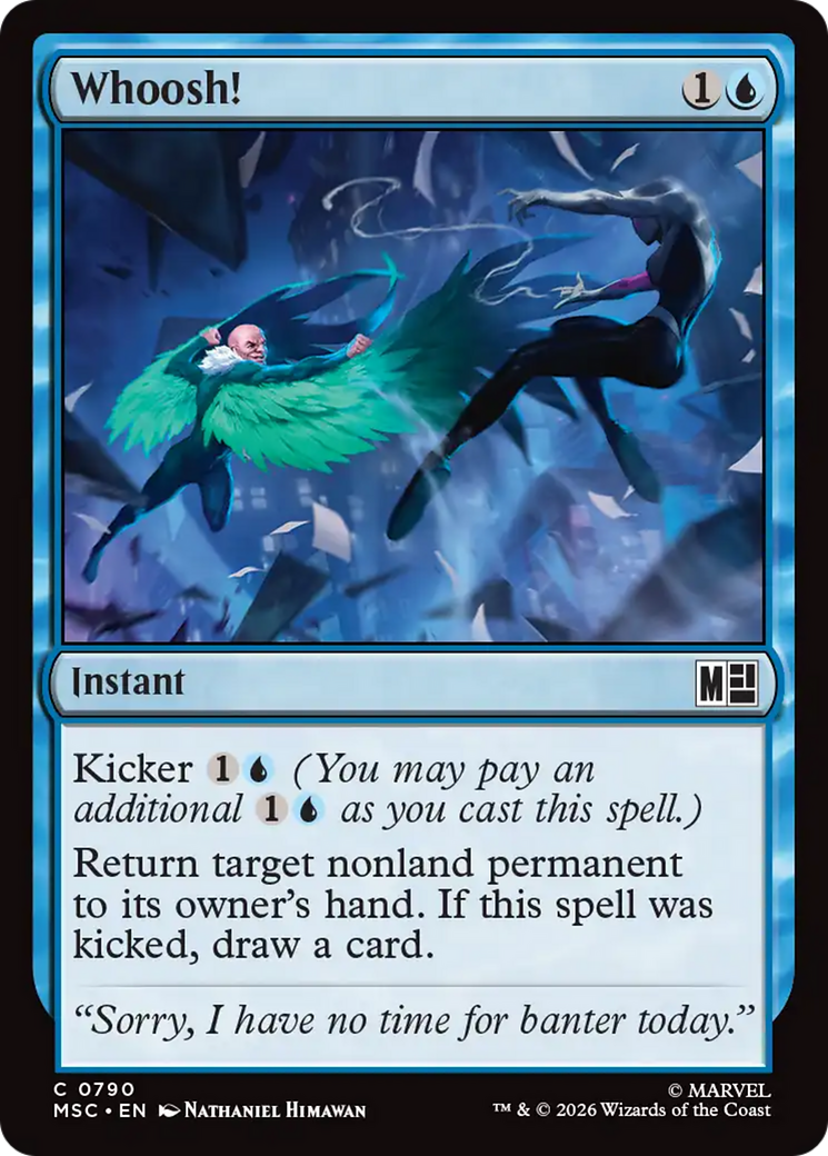 Whoosh! [Marvel Super Heroes Commander] | Black Swamp Games
