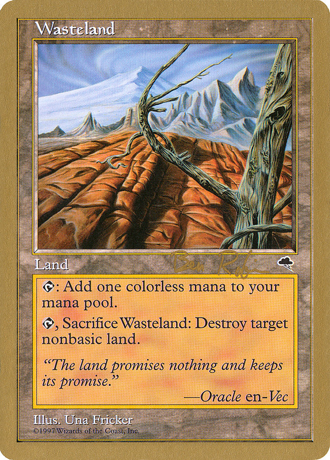 Wasteland (Ben Rubin) [World Championship Decks 1998] | Black Swamp Games