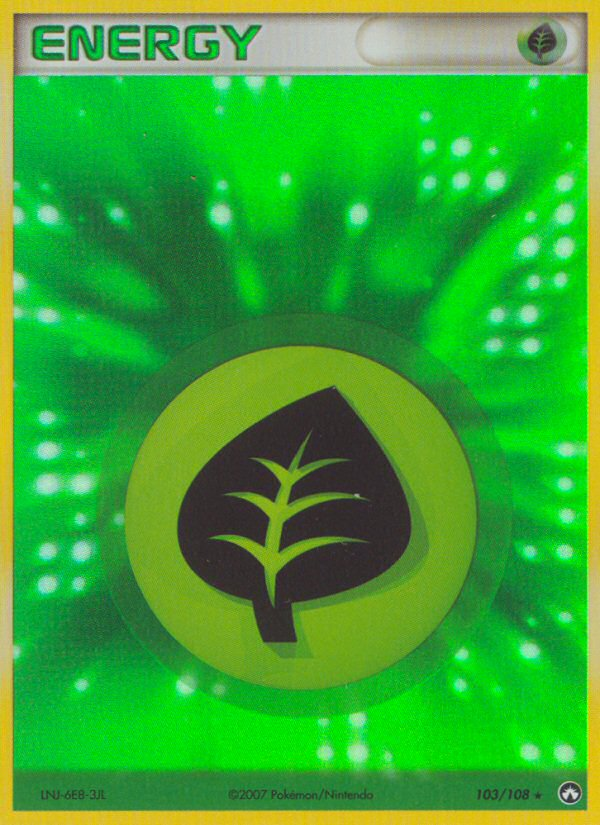 Grass Energy (103/108) [EX: Power Keepers] | Black Swamp Games
