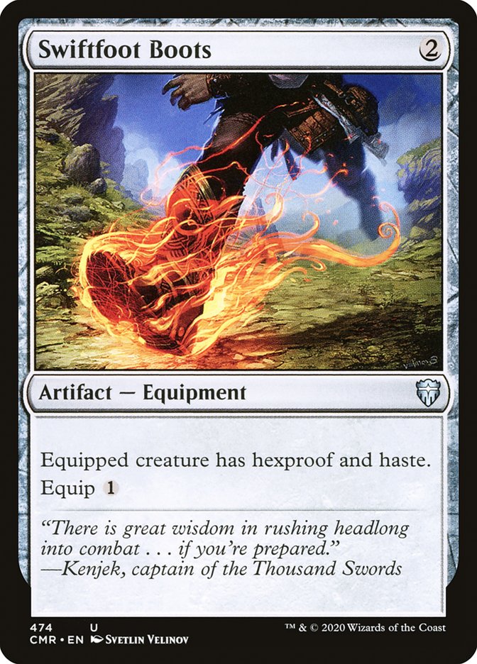 Swiftfoot Boots [Commander Legends] | Black Swamp Games