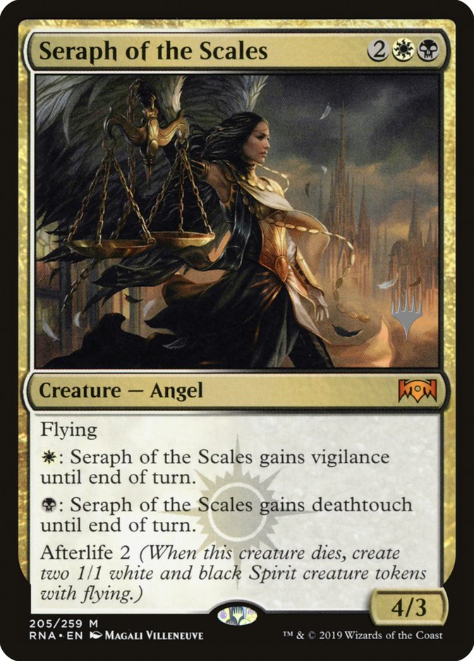 Seraph of the Scales (Promo Pack) [Ravnica Allegiance Promos] | Black Swamp Games
