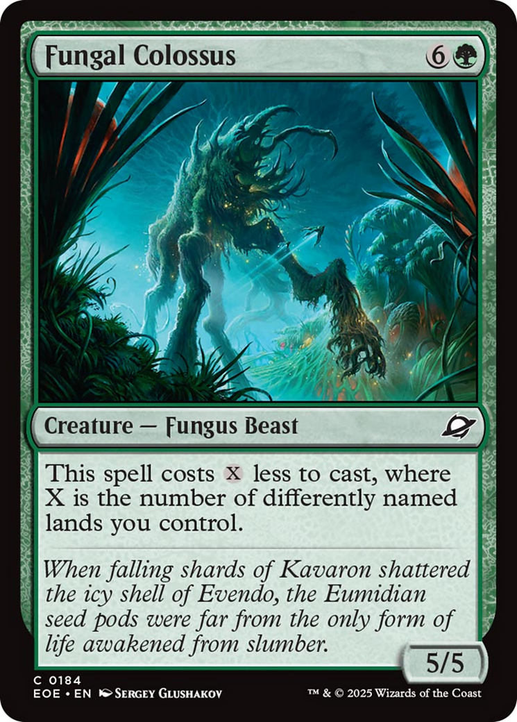 Fungal Colossus [Edge of Eternities] | Black Swamp Games