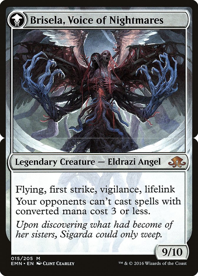 Brisela, Voice of Nightmares [Eldritch Moon Prerelease Promos] | Black Swamp Games