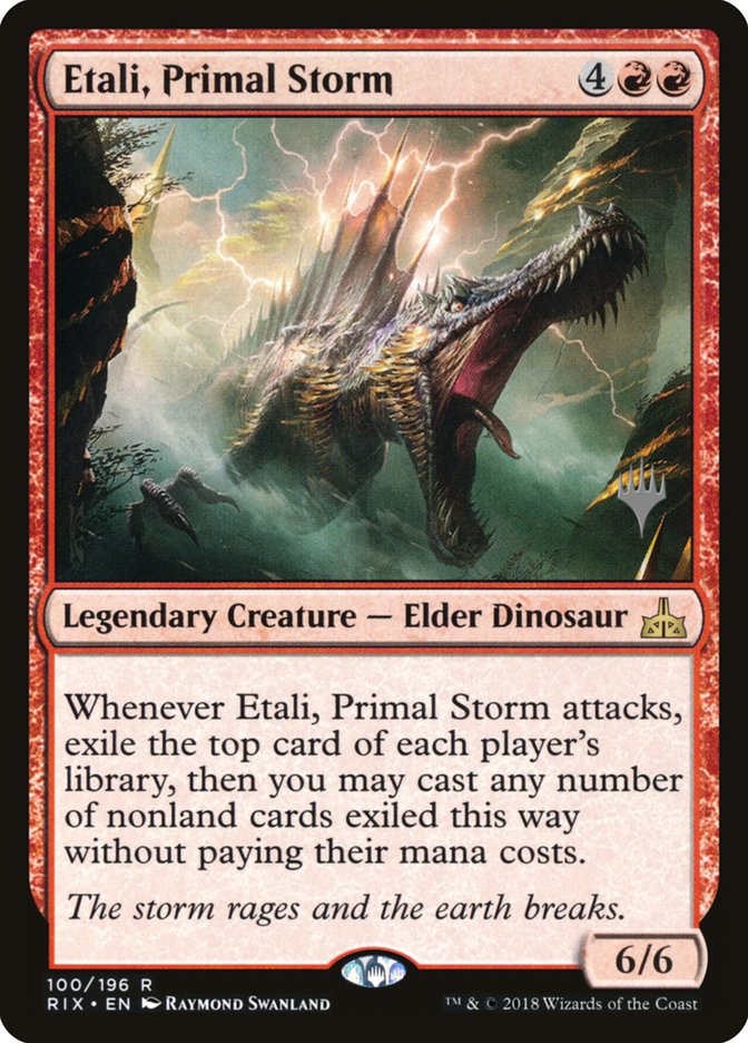 Etali, Primal Storm (Promo Pack) [Rivals of Ixalan Promos] | Black Swamp Games