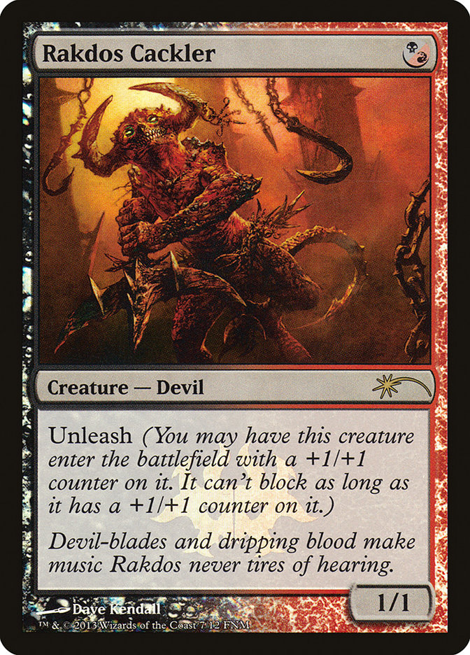 Rakdos Cackler [Friday Night Magic 2013] | Black Swamp Games
