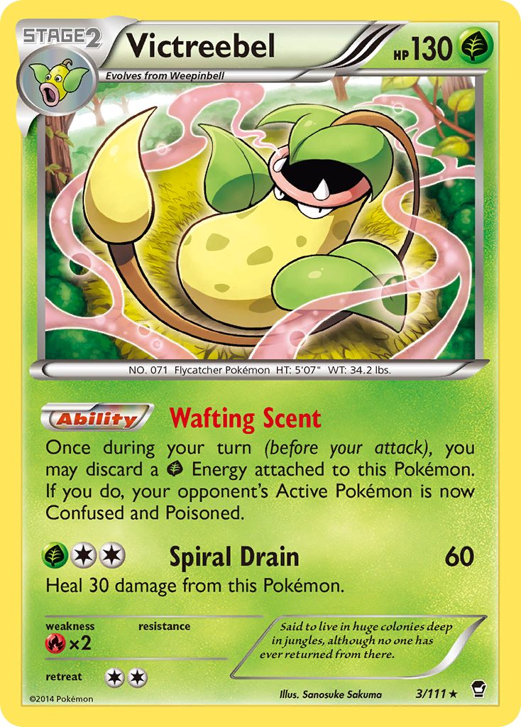 Victreebel (3/111) [XY: Furious Fists] | Black Swamp Games