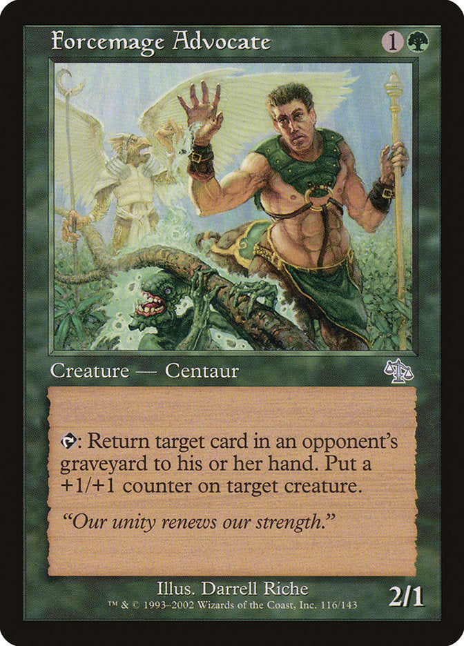 Forcemage Advocate [Judgment] | Black Swamp Games