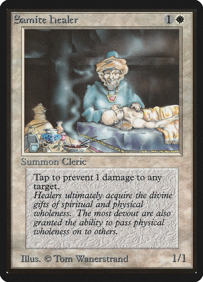Samite Healer [Beta Edition] | Black Swamp Games