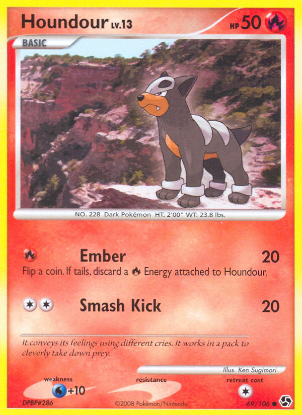 Houndour (69/106) [Diamond & Pearl: Great Encounters] | Black Swamp Games