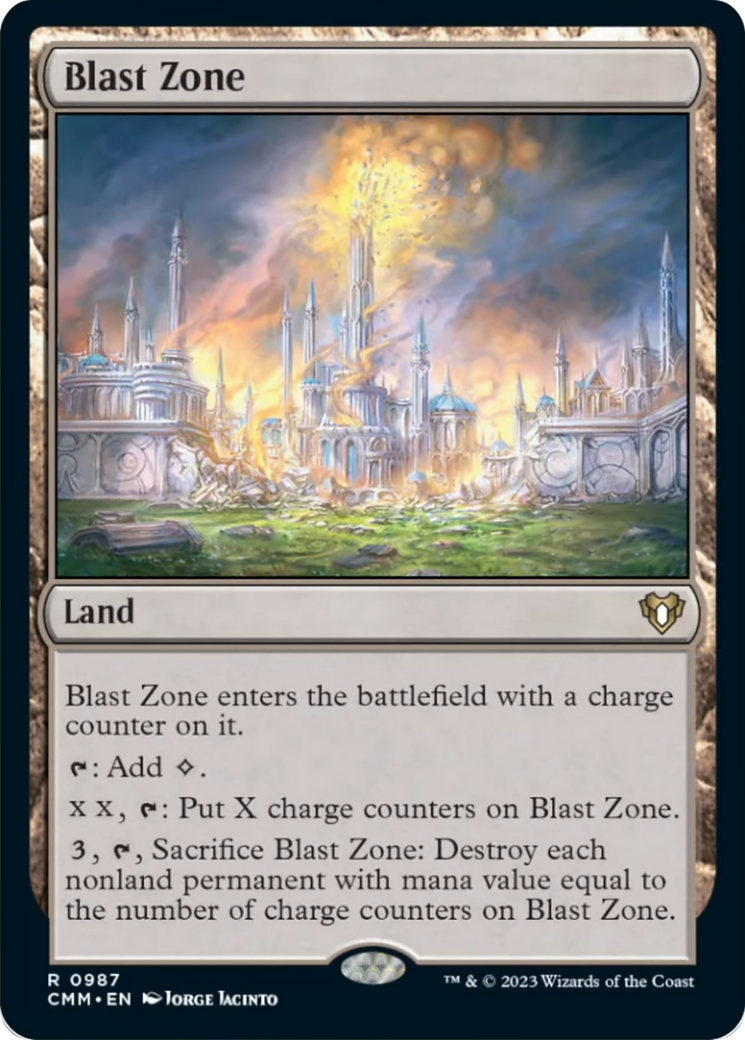 Blast Zone [Commander Masters] | Black Swamp Games