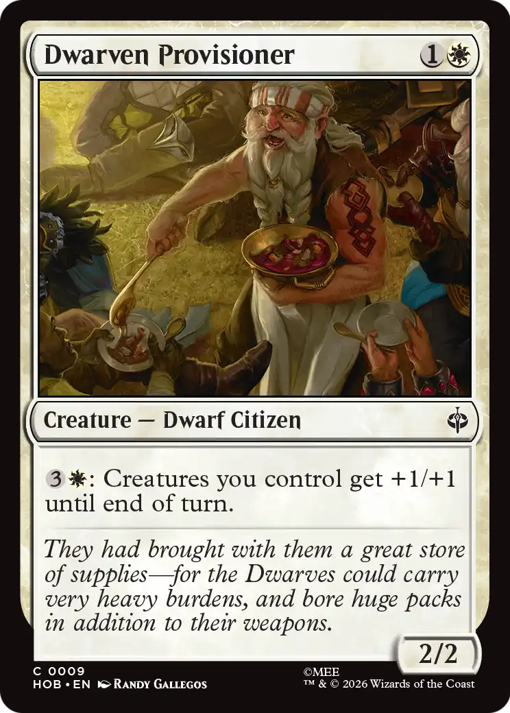 Dwarven Provisioner [The Hobbit] | Black Swamp Games