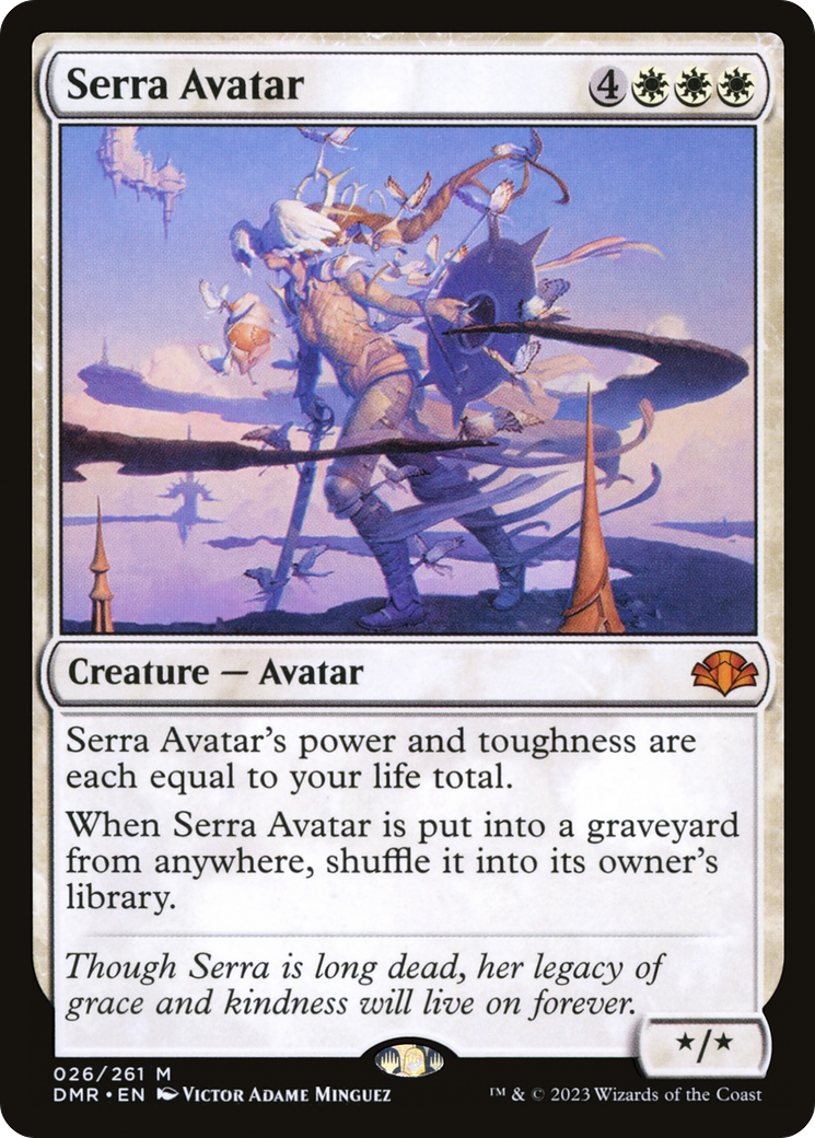 Serra Avatar [Dominaria Remastered] | Black Swamp Games