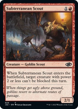 Subterranean Scout [Jumpstart 2022] | Black Swamp Games