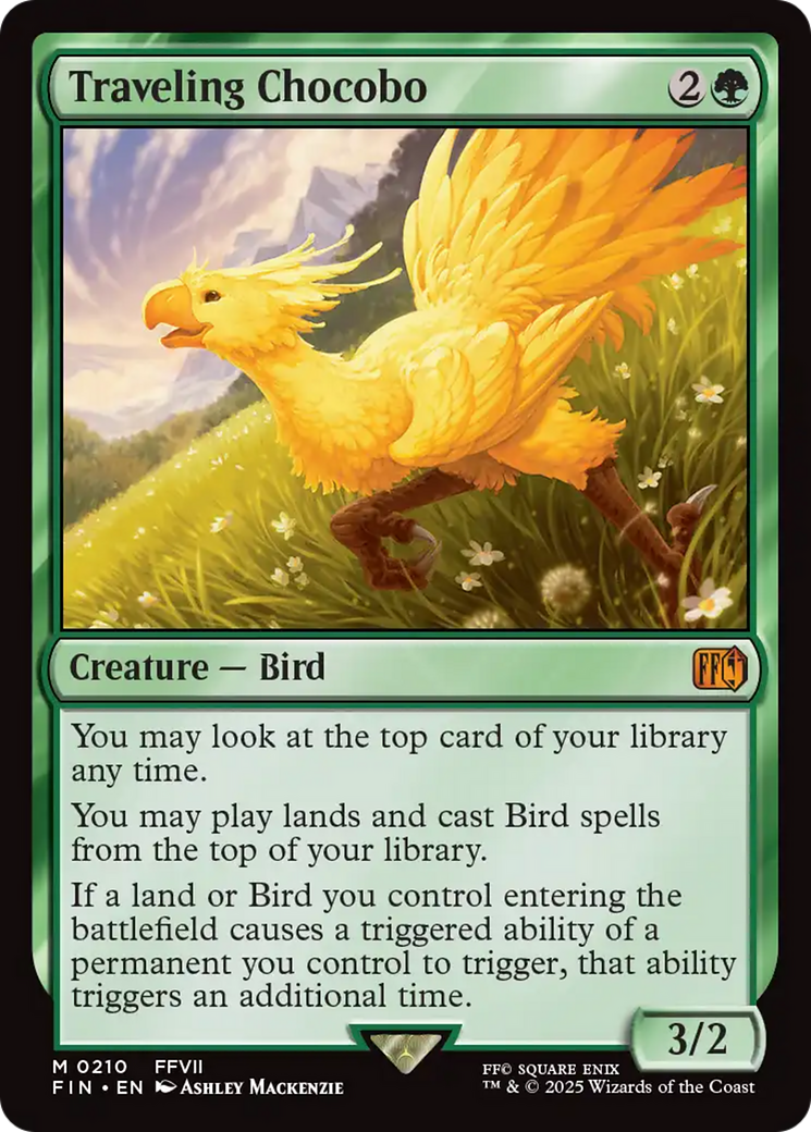 Traveling Chocobo [FINAL FANTASY] | Black Swamp Games