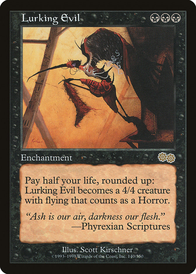 Lurking Evil [Urza's Saga] | Black Swamp Games