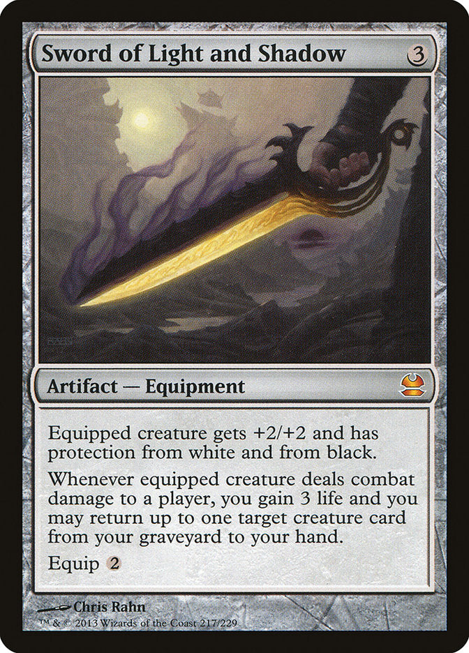 Sword of Light and Shadow [Modern Masters] | Black Swamp Games