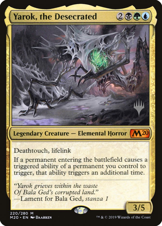 Yarok, the Desecrated (Promo Pack) [Core Set 2020 Promos] | Black Swamp Games
