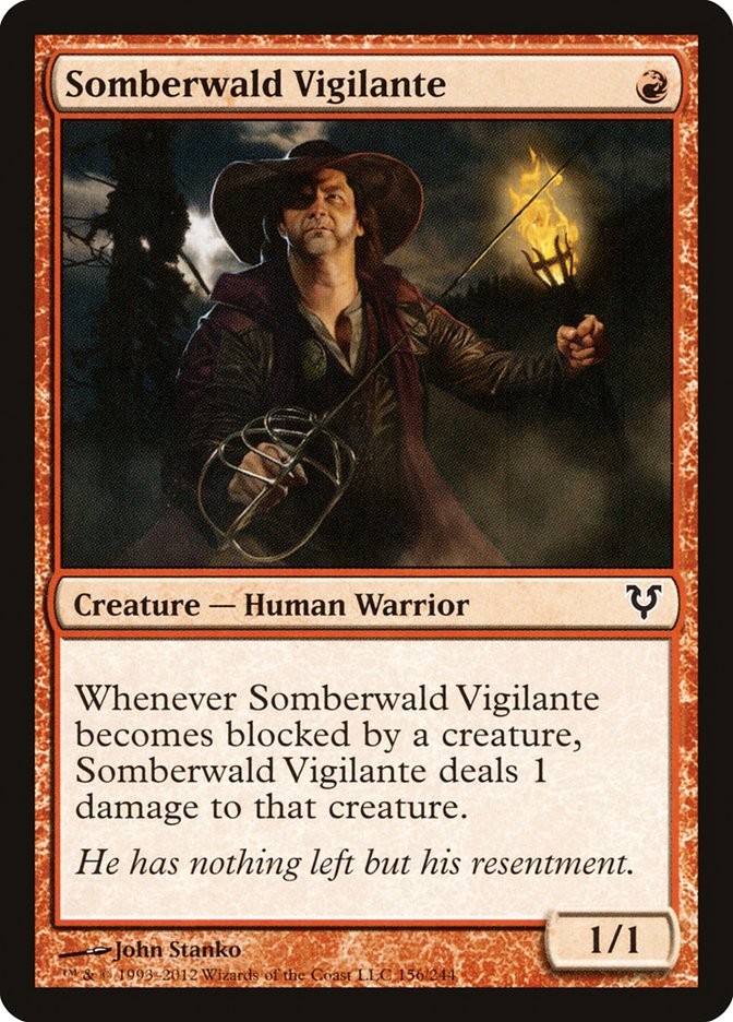 Somberwald Vigilante [Avacyn Restored] | Black Swamp Games