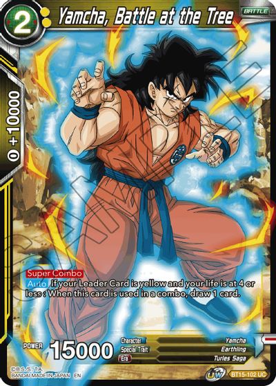 Yamcha, Battle at the Tree (BT15-102) [Saiyan Showdown] | Black Swamp Games