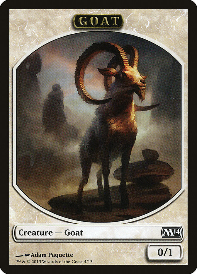 Goat Token [Magic 2014 Tokens] | Black Swamp Games