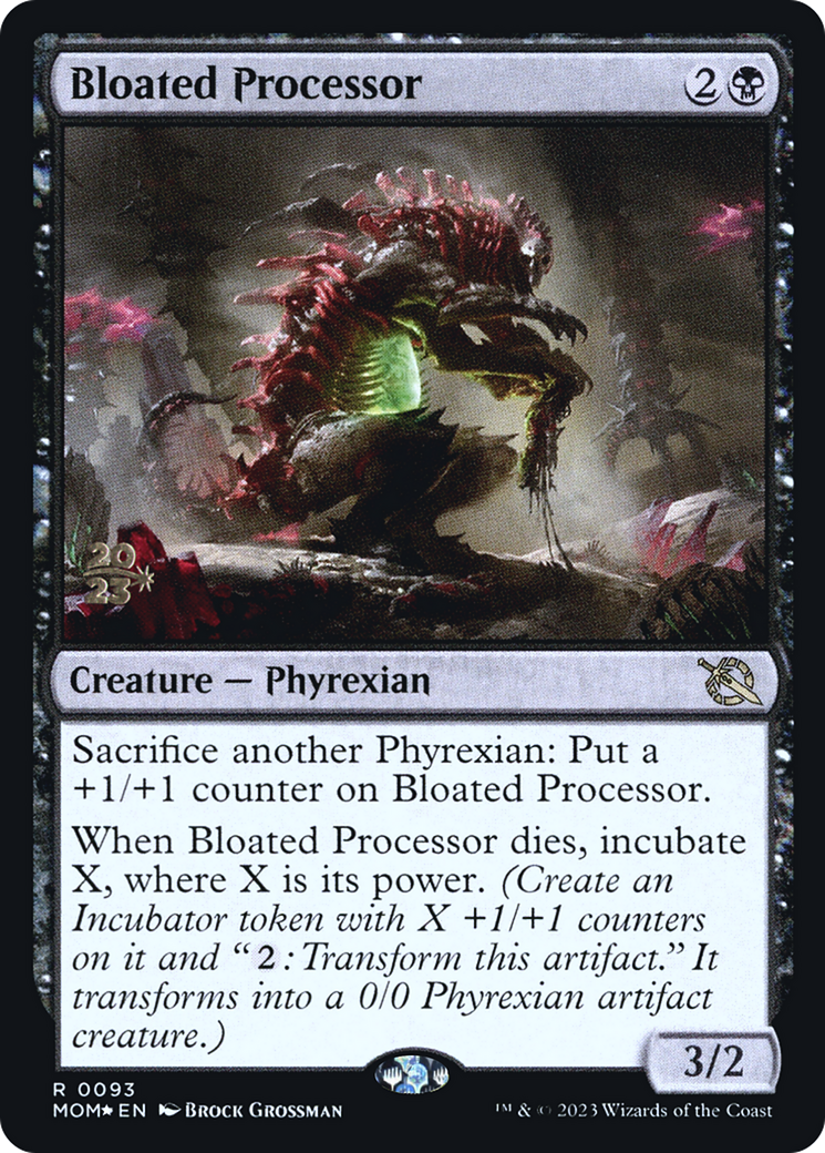 Bloated Processor [March of the Machine Prerelease Promos] | Black Swamp Games