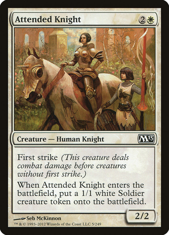 Attended Knight [Magic 2013] | Black Swamp Games