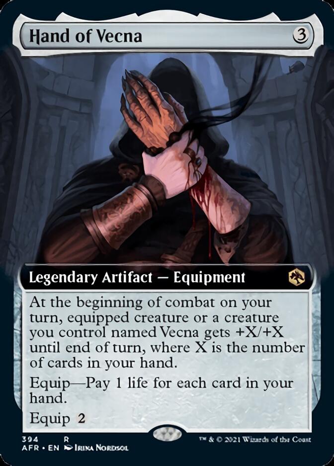 Hand of Vecna (Extended Art) [Dungeons & Dragons: Adventures in the Forgotten Realms] | Black Swamp Games