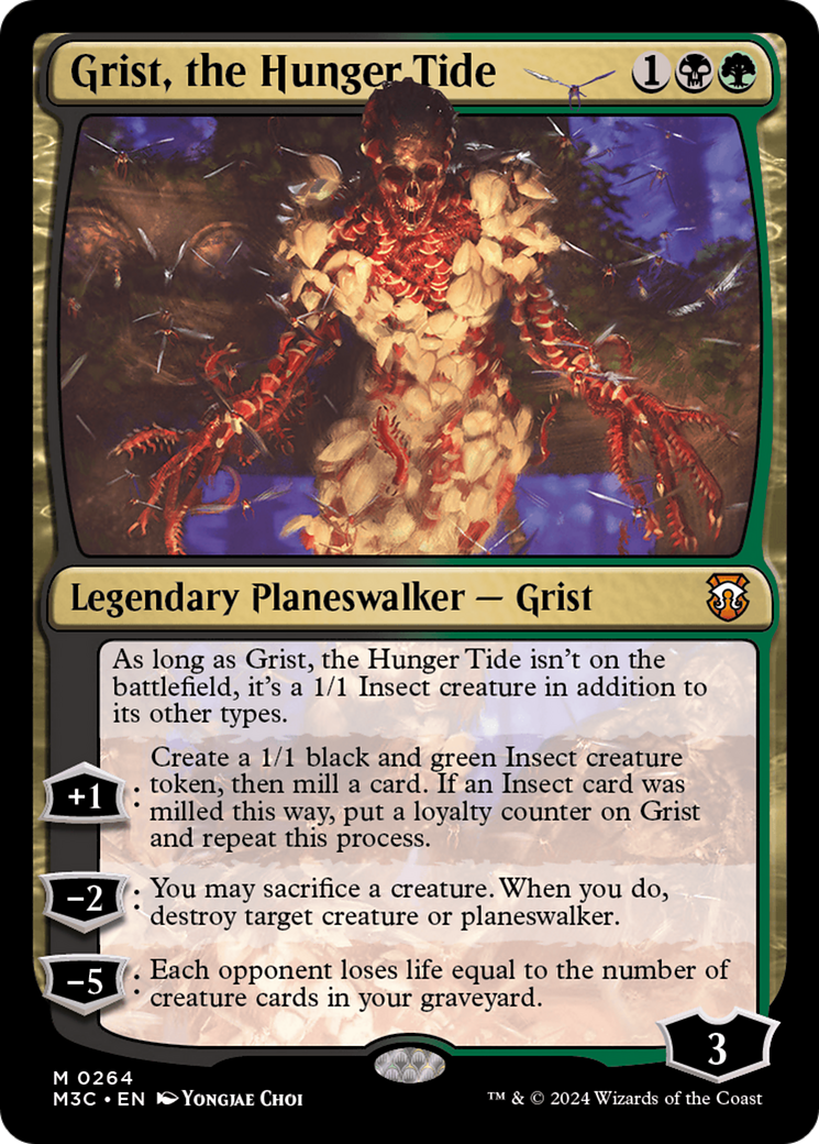 Grist, the Hunger Tide [Modern Horizons 3 Commander] | Black Swamp Games