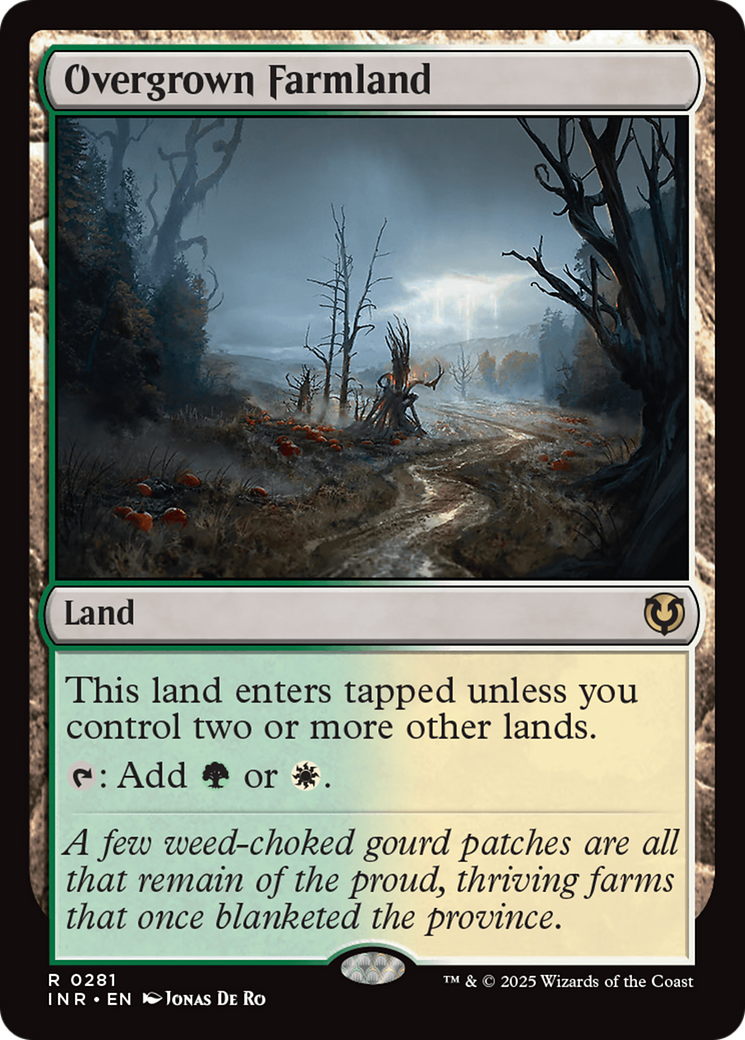 Overgrown Farmland [Innistrad Remastered] | Black Swamp Games