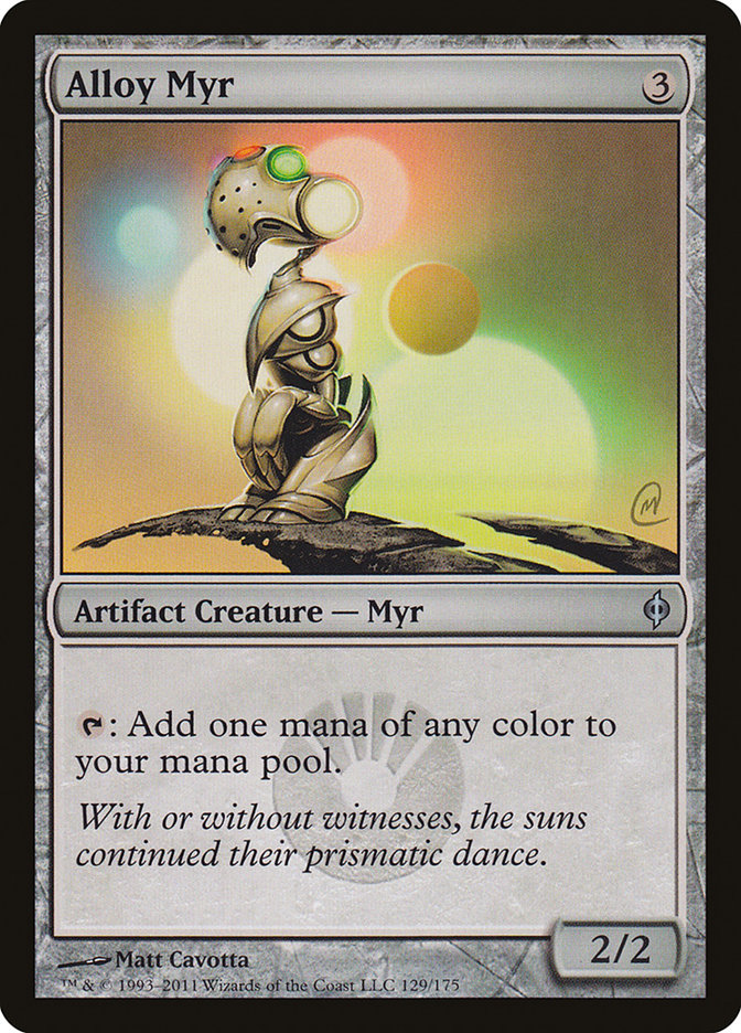 Alloy Myr [New Phyrexia] | Black Swamp Games
