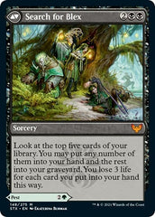 Blex, Vexing Pest // Search for Blex [Strixhaven: School of Mages Prerelease Promos] | Black Swamp Games