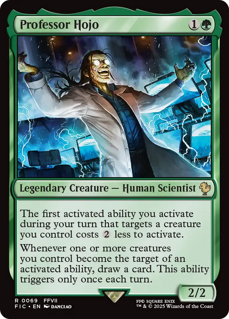 Professor Hojo [FINAL FANTASY Commander] | Black Swamp Games