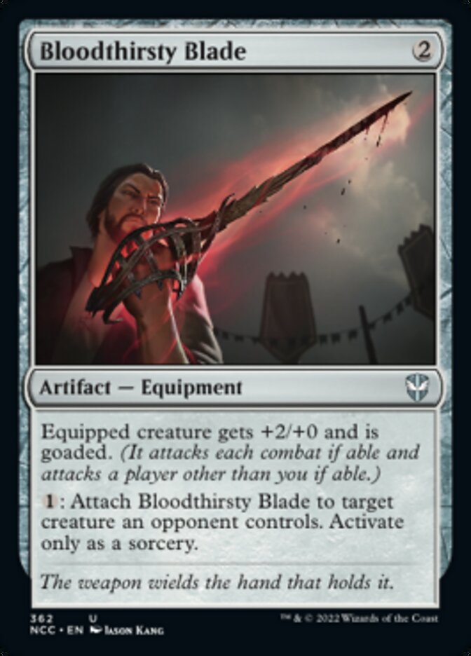 Bloodthirsty Blade [Streets of New Capenna Commander] | Black Swamp Games